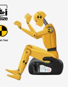 Tulano Inaltator auto pentru copii Cabby 20 Black 125-150 cm cu suport paharsticla husa detasabila ultra softstandard R129