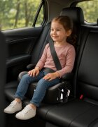 Tulano Inaltator auto pentru copii Cabby 20 Grey 125-150 cm cu suport paharsticla husa detasabila ultra softstandard R129