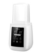 Tulano Incalzitor 6in1 multifunctional Ellie 35 Alb premium cu lumina de noapte integratapanou touchscreen incalzire rapida la temperatura dorita cosulet