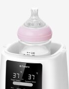 Tulano Incalzitor 6in1 multifunctional Ellie 35 Alb premium cu lumina de noapte integratapanou touchscreen incalzire rapida la temperatura dorita cosulet