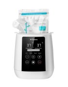 Tulano Incalzitor 6in1 multifunctional Ellie 35 Alb premium cu lumina de noapte integratapanou touchscreen incalzire rapida la temperatura dorita cosulet