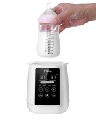 Tulano Incalzitor 6in1 multifunctional Ellie 35 Alb premium cu lumina de noapte integratapanou touchscreen incalzire rapida la temperatura dorita cosulet