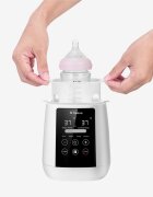 Tulano Incalzitor 6in1 multifunctional Ellie 35 Alb premium cu lumina de noapte integratapanou touchscreen incalzire rapida la temperatura dorita cosulet