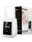 Tulano Incalzitor 6in1 multifunctional Ellie 35 Alb premium cu lumina de noapte integratapanou touchscreen incalzire rapida la temperatura dorita cosulet