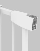 Tulano Poarta de siguranta metalica Guardian 1.0 White cu latime reglabila 70-104 cmdeschidere in ambele directiisistem de blocare inteligent unghi 90 grade