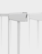 Tulano Poarta de siguranta metalica Guardian 1.0 White cu latime reglabila 70-104 cmdeschidere in ambele directiisistem de blocare inteligent unghi 90 grade