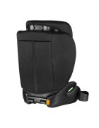 Tulano Scaun auto copii 2in1 I-Size Joy 20 Black 100-150 cm cu spatar detasabilcertificat ECE R129suport pahar si 2 parasolare inclusetetiera reglabila 13 pozitii distincte
