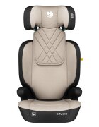 Tulano Scaun auto copii cu isofix 2in1 I-Size Joy 45 Beige 100-150 cm cu spatar detasabilcertificat ECE R129tetiera reglabila 14 pozitii sistem protectie impact lateral SIP2 parasolare auto incluse