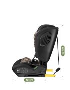 Tulano Scaun auto copii cu isofix Zooma 55 BlackTaupe i-Size 76-150 cmSIP GuardFixstructura pliabila compatibila aviontetiera cu spuma de memorie si inaltime reglabila4 pozitii inclinare spatargeanta inclusa