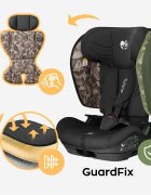Tulano Scaun auto copii cu isofix Zooma 55 BlackTaupe i-Size 76-150 cmSIP GuardFixstructura pliabila compatibila aviontetiera cu spuma de memorie si inaltime reglabila4 pozitii inclinare spatargeanta inclusa