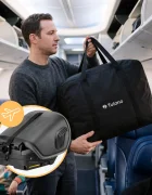 Tulano Scaun auto copii cu isofix Zooma 55 GreyPink i-Size 76-150 cmSIP GuardFixstructura pliabila compatibila aviontetiera cu spuma de memorie si inaltime reglabila4 pozitii inclinare spatargeanta inclusa