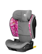 Tulano Scaun auto copii cu isofix Zooma 55 GreyPink i-Size 76-150 cmSIP GuardFixstructura pliabila compatibila aviontetiera cu spuma de memorie si inaltime reglabila4 pozitii inclinare spatargeanta inclusa