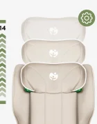 Tulano Scaun auto copii Joy 55 Beige I-Size 100-150 cmsistem integrat SIP GuardFixdesign pliabilfixare cu isofixspatar reglabilparasolar incorporattetiera reglabila cu spuma de memorie