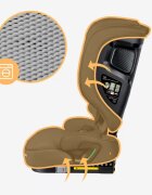 Tulano Scaun auto copii Joy 55 Black I-Size 100-150 cmsistem integrat SIP GuardFixdesign pliabilfixare cu isofixspatar reglabilparasolar incorporattetiera reglabila cu spuma de memorie
