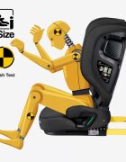 Tulano Scaun auto copii Joy 55 Black I-Size 100-150 cmsistem integrat SIP GuardFixdesign pliabilfixare cu isofixspatar reglabilparasolar incorporattetiera reglabila cu spuma de memorie