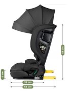 Tulano Scaun auto copii Joy 55 Black I-Size 100-150 cmsistem integrat SIP GuardFixdesign pliabilfixare cu isofixspatar reglabilparasolar incorporattetiera reglabila cu spuma de memorie