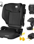 Tulano Scaun auto copii Joy 55 Black I-Size 100-150 cmsistem integrat SIP GuardFixdesign pliabilfixare cu isofixspatar reglabilparasolar incorporattetiera reglabila cu spuma de memorie