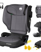 Tulano Scaun auto copii Joy 55 BlackGrey I-Size 100-150 cmsistem integrat SIP GuardFixdesign pliabilfixare cu isofixspatar reglabilparasolar incorporattetiera reglabila cu spuma de memorie