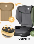 Tulano Scaun auto copii Joy 55 BlackGrey I-Size 100-150 cmsistem integrat SIP GuardFixdesign pliabilfixare cu isofixspatar reglabilparasolar incorporattetiera reglabila cu spuma de memorie