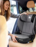 Tulano Scaun auto copii Joy 55 BlackGrey I-Size 100-150 cmsistem integrat SIP GuardFixdesign pliabilfixare cu isofixspatar reglabilparasolar incorporattetiera reglabila cu spuma de memorie