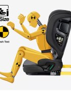 Tulano Scaun auto copii Joy 55 BlackGrey I-Size 100-150 cmsistem integrat SIP GuardFixdesign pliabilfixare cu isofixspatar reglabilparasolar incorporattetiera reglabila cu spuma de memorie
