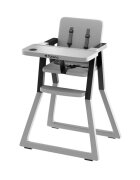 Tulano Scaun de masa copii Morsel 25 GreyBlack pliabil ultra compact 9cm tavita reglabila centuri de siguranta greutate admisa 15 kg