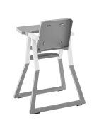 Tulano Scaun de masa copii Morsel 25 GreyWhite pliabil ultra compact 9cm tavita reglabila centuri de siguranta greutate admisa 15 kg
