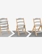 Tulano Scaun de masa copii multifunctional 4-in-1 Morsel 45 NaturalGrey structura din lemn rezistentpliabil9 nivele de inaltime tavita dublarecomandat 6luni-12 anigreutate admisa 40 kg