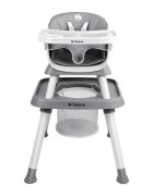 Tulano Scaun de masa transformabil 9in1 pentru copii Morsel 50 Grey multifunctionalmasuta cu placa lego