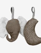 Tulano Sezlong balansoar pentru bebelusi Moon 30 Beige cu spatar reglabil in 4 pozitiicentura de sigurantasezut anatomicbara cu jucariipliere compactabaza antiderapantatapiterie UltraSoft
