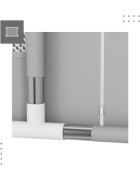 Tulano Tarc de joaca copii Cozy 20 Grey 130x130x65cmutilizare interiorexterior cadru metalic usa cu fermoar husa din plasa respirabila colturi rotunjite ventuze anti-alunecare geanta transport inclusa