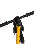 Tutis Bicicleta pentru copii fara pedale Galben 12 inch cu sezut reglabil si suport picioare recomandata copiilor cu o inaltime de 90-115 cm scaun reglabil pe inaltime