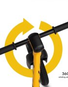 Tutis Bicicleta pentru copii fara pedale Galben 12 inch cu sezut reglabil si suport picioare recomandata copiilor cu o inaltime de 90-115 cm scaun reglabil pe inaltime