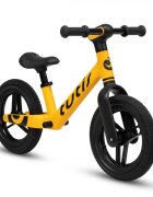 Tutis Bicicleta pentru copii fara pedale Galben 12 inch cu sezut reglabil si suport picioare recomandata copiilor cu o inaltime de 90-115 cm scaun reglabil pe inaltime
