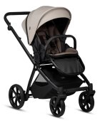 Tutis Carucior 2 in 1 Mio 3+ Moon Rock 611 din piele sezut reversibil amortizoare duble maner reglabil accesorii incluse