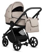 Tutis Carucior 2 in 1 Mio 3+ Moon Rock 611 din piele sezut reversibil amortizoare duble maner reglabil accesorii incluse