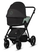 Tutis Carucior 2 in 1 Mio 3+ Sage 039 din piele sezut reversibil amortizoare duble maner reglabil accesorii incluse