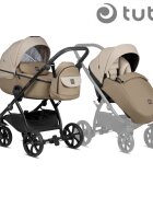 Tutis Carucior 2 in 1 Uno 5+ Cheteau grey 005 sezut reversibil spatar reglabil roti cu blocare bara detasabila accesorii incluse