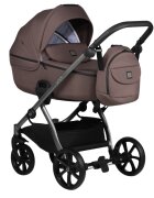 Tutis Carucior 2 in 1 Uno 5+ Cocoa 159 sezut reversibil spatar reglabil roti cu blocare bara detasabila accesorii incluse
