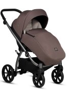 Tutis Carucior 2 in 1 Uno 5+ Cocoa 159 sezut reversibil spatar reglabil roti cu blocare bara detasabila accesorii incluse