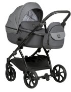 Tutis Carucior 2 in 1 Uno 5+ Grey 022 sezut reversibil spatar reglabil roti cu blocare bara detasabila accesorii incluse