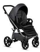Tutis Carucior 2 in 1 Uno 5+ Licorice 166 din piele ecologica sezut reversibil spatar reglabil roti cu blocare bara detasabila accesorii incluse