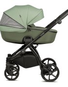 Tutis Carucior 2 in 1 Uno 5+ Matcha 037 sezut reversibil spatar reglabil roti cu blocare bara detasabila accesorii incluse