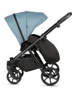 Tutis Carucior 2 in 1 Uno 6+ Menta 143 sezut reversibil spatar reglabil cadru din aluminiu amortizoare roti cu blocare greutate admisa 22 kg