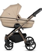 Tutis Carucior 2 in 1 Uno 6+ Nougat 146 sezut reversibil spatar reglabil cadru din aluminiu amortizoare roti cu blocare greutate admisa 22 kg
