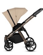 Tutis Carucior 2 in 1 Uno 6+ Nougat 146 sezut reversibil spatar reglabil cadru din aluminiu amortizoare roti cu blocare greutate admisa 22 kg