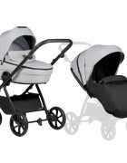 Tutis Carucior 2 in 1 Uno 6+ Risso 142 sezut reversibil spatar reglabil cadru din aluminiu amortizoare roti cu blocare greutate admisa 22 kg