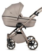 Tutis Carucior 2 in 1 Uno 6+ Taupe 172 sezut reversibil spatar reglabil cadru din aluminiu amortizoare roti cu blocare greutate admisa 22 kg