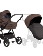 Tutis Carucior 2 in 1 Uno 6+ Tiramissu 147 sezut reversibil spatar reglabil cadru din aluminiu amortizoare roti cu blocare greutate admisa 22 kg