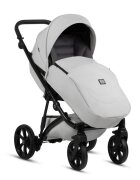 Tutis Carucior 2 in 1 Viva 5+ Cloud 085 din piele ecologica sezut reversibil spatar reglabil roti cu blocare bara detasabila accesorii incluse